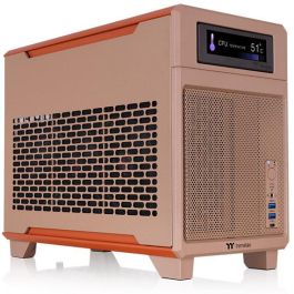 Thermaltake TR100 Caja de PC Mini Tower Color Arena Compatible con Placa Base Mini-ITX