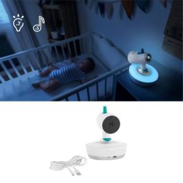Babymoov Yoo Moov Cámara adicional vigilabebés con vídeo motorizada 360°, visión nocturna HD, luz multicolor y sensor temperatura Babymoov Yoo Moov Cámara adicional vigilabebés con vídeo motorizada 360°, visión nocturna HD, luz multicolor y sensor temperatura