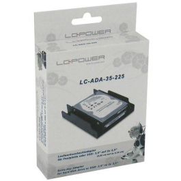 LC-Power LC-ADA-35-225 Adaptador de Bahía 2x2.5 a 3.5 pulgadas para Montagekit, Panel Frontal Negro, Plástico Precio: 16.98999962. SKU: B189KKEWN7