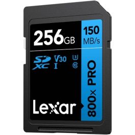 Tarjeta de Memoria Micro SD con Adaptador Lexar LSD0800P256G-BNNNG 256 GB