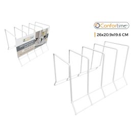 Confortime Organizador de Sartenes Blanco 26 x 20.9 x 19.6 cm (12 Unidades) Precio: 31.50000018. SKU: B1FPD6AT2F