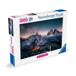 Rompecabezas de 1000p Las Tre Cime di lavaredo, Dolomitas (Lo más destacado), a partir de 14 años, Rompecabezas de calidad premium, 12000256, Ravensburger