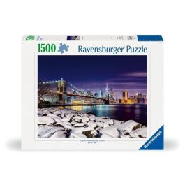 Puzzle de 1500 piezas Nueva York en invierno, Adultos y niños a partir de 14 años, Puzzle de alta calidad 80x60cm, 12000734, Ravensburger