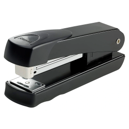 Rexel Grapadora Meteor Metálica, Capacidad 20 Hojas, Usa Grapas 24/6 y 26/6, Color Negro