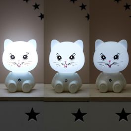 Luz Quitamiedo Gato Usb Home Deco Kids