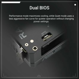 ASUS DUAL-RX9060XT-8G Tarjeta Gráfica AMD Radeon RX 9060 XT 8 GB GDDR6 PCI Express 5.0 Refrigeración Dual Fan Activa Resolución 8K ASUS DUAL-RX9060XT-8G Tarjeta Gráfica AMD Radeon RX 9060 XT 8 GB GDDR6 PCI Express 5.0 Refrigeración Dual Fan Activa Resolución 8K