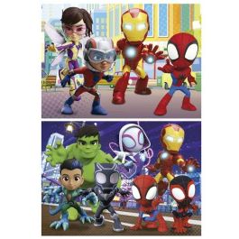 Puzzle 2x48 piezas spidey y sus increíbles amigos Puzzle 2x48 piezas spidey y sus increíbles amigos
