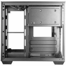 Mars Gaming MC-VISIONM Minitorre Gaming Panorámica Triple Cristal Templado, Doble Cámara, Micro-ATX/Mini-ITX, Soporte RL 240mm