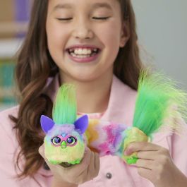 Hasbro HASG17825X0 Furby DJ Furblets Can-Dee-Swirl, minipeluche electrónico, juguete infantil con 45 sonidos y música, 6+ años