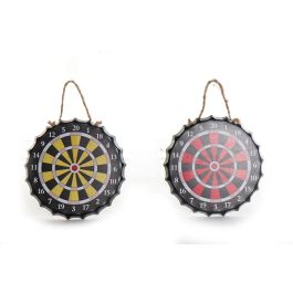 DKD Home Decor Decoración de Pared Vintage Diana de Hierro, Set de 2 Unidades, Colores Rojo y Amarillo, 22x22 cm Precio: 6.83892. SKU: B1CCRFVKG3