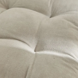 Today TOD1700240738217 Asiento acolchado - Chambray x Petite Broderie Berenice - 40 x 40 cm