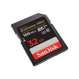 SanDisk Tarjeta Memoria Extreme Pro SDHC 32GB UHS-I U3 V30 100MB/s Lectura 90MB/s Escritura para Vídeo 4K