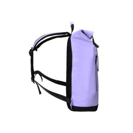 Cartera Antartik Mochila Waterproof Enrollable Diseño Casual Color Lavanda 480x130x280 mm