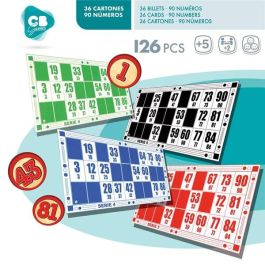 Juego bingo de madera con 36 cartones