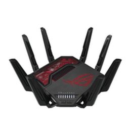 Router Asus GT-BE19000 Negro Negro/Rojo USB USB 2.0 RJ45 Ethernet LAN USB 3.2 Wi-Fi Precio: 826.4178993345. SKU: B1G4MSE8P5