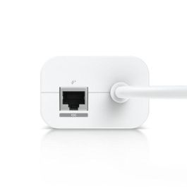 Ubiquiti Adaptador AC con PoE Integrado, 10 GbE, Tipo-C 5V 5A, PoE+ 48V 0.65A, para UniFi Cloud Gateway