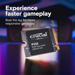 Crucial P310 1TB PCIe Gen4 NVMe 2230 M.2 SSD para Gaming y Portátiles