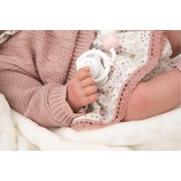 Muñeca reborn arias 40 cm abril rosa c/manta Muñeca reborn arias 40 cm abril rosa c/manta