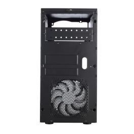 Fractal Design CORE 1100 Mini Tower PC Negro - FD-CA-CORE-1100-BL - Compatible con micro ATX/Mini-ITX, Ventilador 120mm