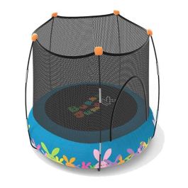 Trampolin azil con red hinchable 120 cm diametro x 35 cm altura Trampolin azil con red hinchable 120 cm diametro x 35 cm altura
