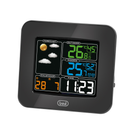 TREVI ME 3165 RC Estación Meteorológica Negra LCD AC/Batería con Barómetro y Termómetro Interior/Exterior Precio: 31.50000018. SKU: B1EBAVNVDX