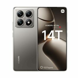 Xiaomi 14T Pro 14T P 12-256 GY, 12GB/256GB, Pantalla 6.67" AMOLED 144Hz, Cámara Leica, Dimensity 9300+, Carga 120W, 5G, IP68, Gris Titanio