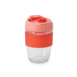 Travel Mug de Vidrio y Silicona 380 ml - Bewinner por Inde (24 Unidades) Travel Mug de Vidrio y Silicona 380 ml - Bewinner por Inde (24 Unidades)