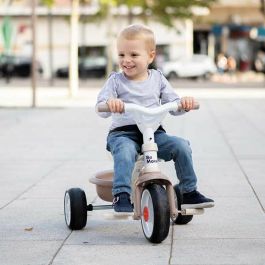 Smoby Triciclo Be Move Confort Beige para Niños y Bebés, Edad Mínima 1 Año - Sin Montaje Necesario, Listo para Jugar