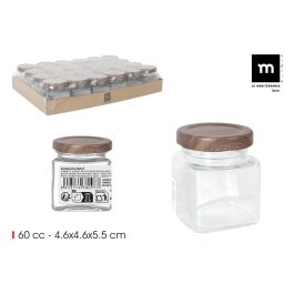 Tarrito de Vidrio Multiusos Wood 60 cc - La Mediterrane by Inde (72 Unidades) Precio: 24.78999963. SKU: B1G4SD6NYC