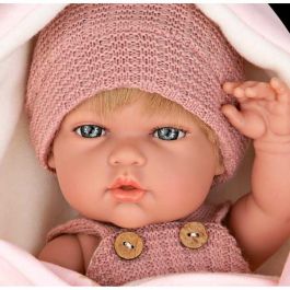 Muñeca elegance 30 cm natal rosa c/portabebe (cuerpo vinyl, sexo niña) Muñeca elegance 30 cm natal rosa c/portabebe (cuerpo vinyl, sexo niña)