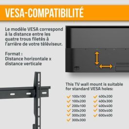 NANOOK Soporte de pared para TV - Ultraplano - 32-55 pulgadas - para televisores LCD y (O)LED - Negro NANOOK Soporte de pared para TV - Ultraplano - 32-55 pulgadas - para televisores LCD y (O)LED - Negro