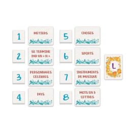 El pequeño bac, juego de mesa de CLEMENTONI El pequeño bac, juego de mesa de CLEMENTONI