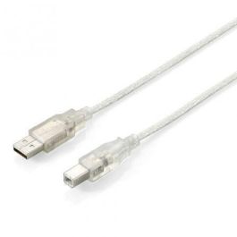 EQUIP Cable USB 2.0 A-B Transparente 1.00m Precio: 14.49999991. SKU: B15G2KBNMW