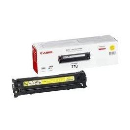 Canon LBP 7200Cdn 718 Cartucho de Tóner Amarillo con un rendimiento de alta capacidad de hasta 2900 copias Precio: 119.50000051. SKU: S8402792