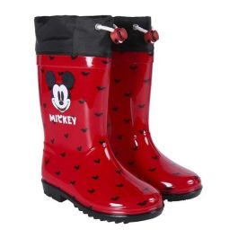 Botas de Agua Infantiles Mickey Mouse Rojo 28
