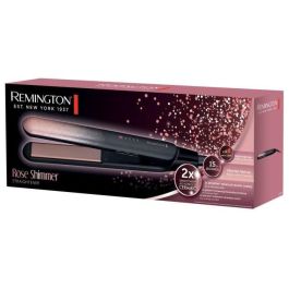 Plancha de pelo REMINGTON S5305 Rose Shimmer - 5 temperaturas 150 a 230°C - calentamiento rápido - apagado automático