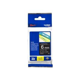Brother Cinta Laminada Blanca sobre Negro 6mm x 8m - Adhesión Fuerte, Duradera, Resistente Agua, UV y Temperaturas Extremas Precio: 18.49999976. SKU: B1CQ7R5G6V