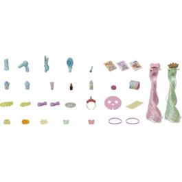 Sylvanian Families La Peluquería de Ponis para Figuras con Accesorios: Secador de Pelo, Plancha, Cepillo y Mascarilla de Belleza Sylvanian Families La Peluquería de Ponis para Figuras con Accesorios: Secador de Pelo, Plancha, Cepillo y Mascarilla de Belleza