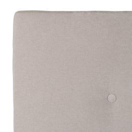 Cabecero Crema Tejido Dormitorio 165 X 8 X 125 cm