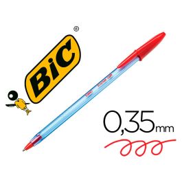 Bic Bolígrafo Cristal Soft Rojo Caja 50 Ud