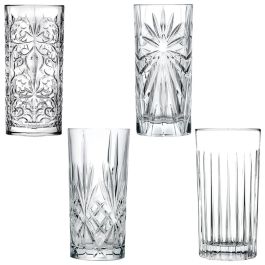 Set 4 Vasos Altos Mm Rcr Cristalleria IT altura 150