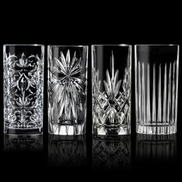 Set 4 Vasos Altos Mm Rcr Cristalleria IT altura 150