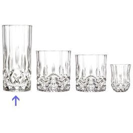 Vaso Alto 350 Ml Mm Rcr Cristalleria IT altura 150 (6 Unidades)