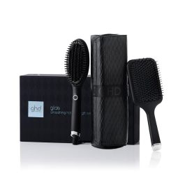 Cepillo Eléctrico Alisador Ghd Glide Gift Set Iced Luxe Collection 3 Unidades