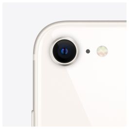 Apple iPhone SE - Teléfono Móvil Libre, 128 GB, Blanco, Pantalla Retina HD de 4.7", 5G, Cámara de 12 MP, iOS 15, A15 Bionic, Resistente al Agua IP67, Touch ID