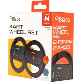 Just For Games 8436563094750 - Pack 2 Volantes para Nintendo Switch