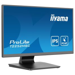 IIYAMA T2252MSC-B2AG Monitor Táctil 21.5" Full HD IPS 100Hz con USB-C, HDMI, DisplayPort, 2xUSB 3.2, Altavoces, VESA, Negro