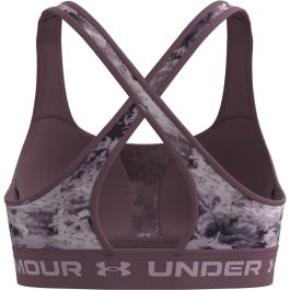 Sujetador Deportivo Under Armour Mid Crossback Marrón