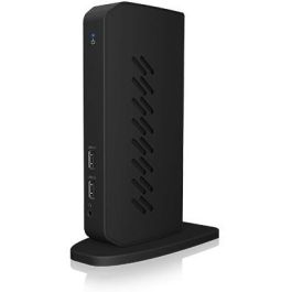 ICY BOX IB-DK2252AC Dockingstation Notebook – Base USB-C con HDMI, DisplayPort, Ethernet, Lector de Tarjetas y Carga PD