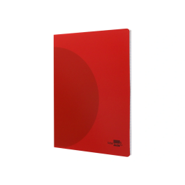 Liderpapel Libreta 360 Tapa Plástico A4 48 Hojas 90gr Pauta 4ª 3,5mm Colores Surtidos